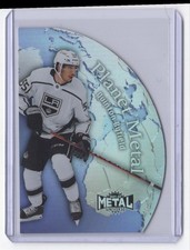 2021-22 Skybox Metal Universe Planet Die Cut Quinton Byfield Los Angeles Kings
