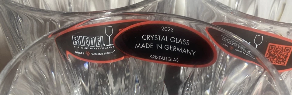Vasos de cristal de whisky Riedel Vivant dobles antiguos de 3 piezas, 11-5/8 oz ~ nuevos en caja Foto 4 de 4