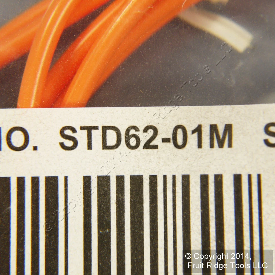 1M Leviton Fiber Optic Multi-Mode Duplex Patch Cable Cord SC 62.5/125 STD62-01M - Image 4 of 4