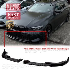 For BMW G20 LCI 330i M340I 2023-2025 MP Style Glossy Black Front Bumper Lip Kit