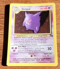 Pokemon TCG Fossil Gengar 20/62 Non-Holo Rare Card