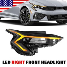 92102-L2550 For 2025-2026 Kia K5 EX LXS GT Passenger Side LED Headlight Assembly