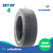 Set Of 4 Used Lt 26560r20 Michelin Defender Ltx Platinum - 9.5-11.532 Set Of 4 Used Lt 26560r20 Michelin Defender Ltx Platinum - 9.5-11.532