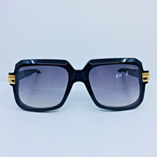 Occhiali da sole Cazal 607 nuovi - M. 607 col. 001 nero e oro 56-18-140 mm made Germany