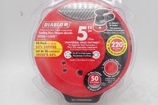 Diablo DCD050220H50G 5" Sanding Discs, 220 Grit - Pack of 50 0.30 per gallon
