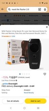Nood The Flasher 2.0 IPL Permanently Flash Away Hair In 8 Weeks.