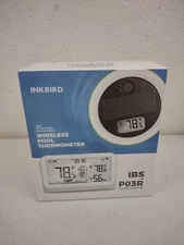 Solar Spa Floating Pool Thermometer Wireless Inkbird IBS-P03R IP68 Waterproof CF
