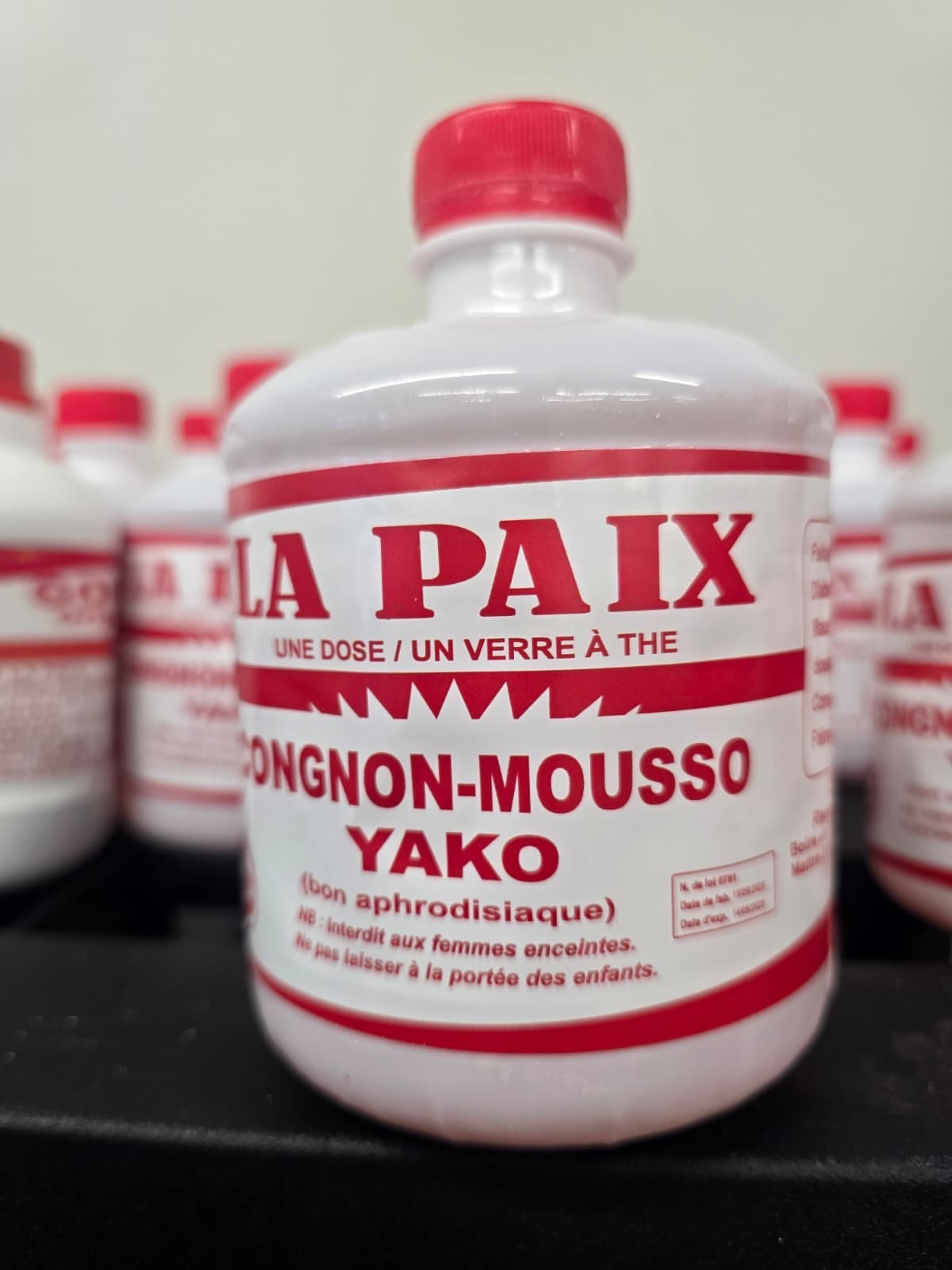 African Lapais Congnons Moussos 100% Organic