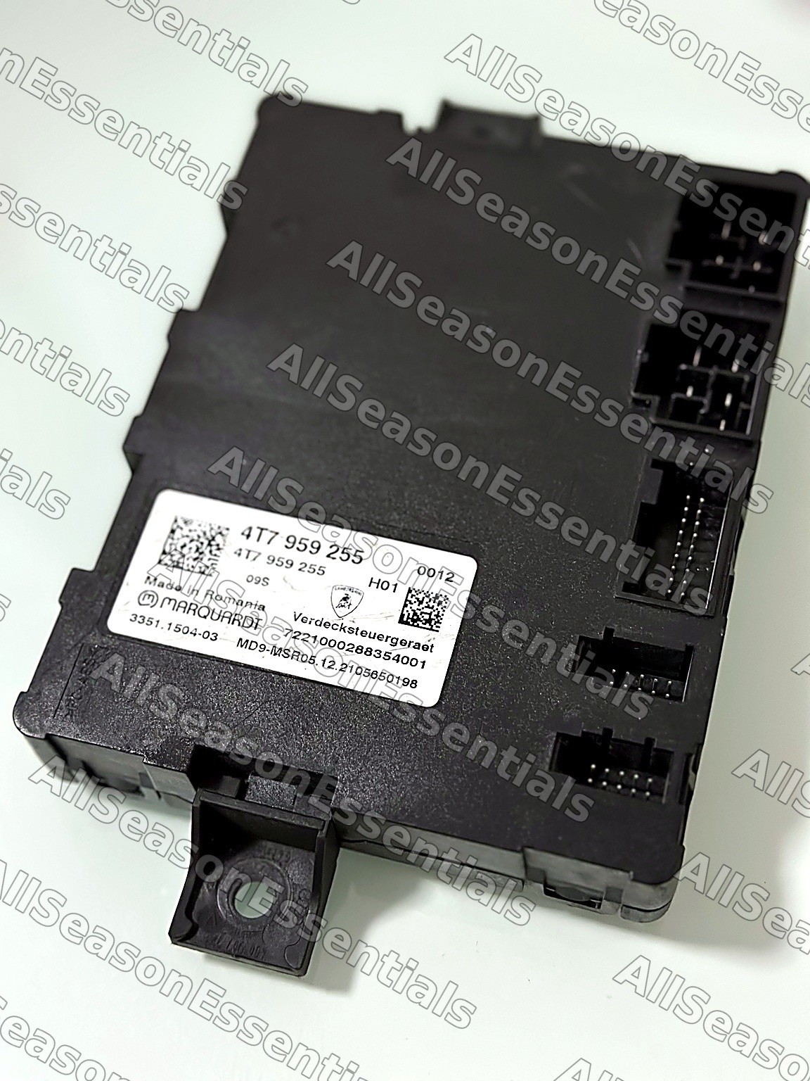 Lamborghini Huracan Spyder Convertible Roof Control Module 4T7 959 255