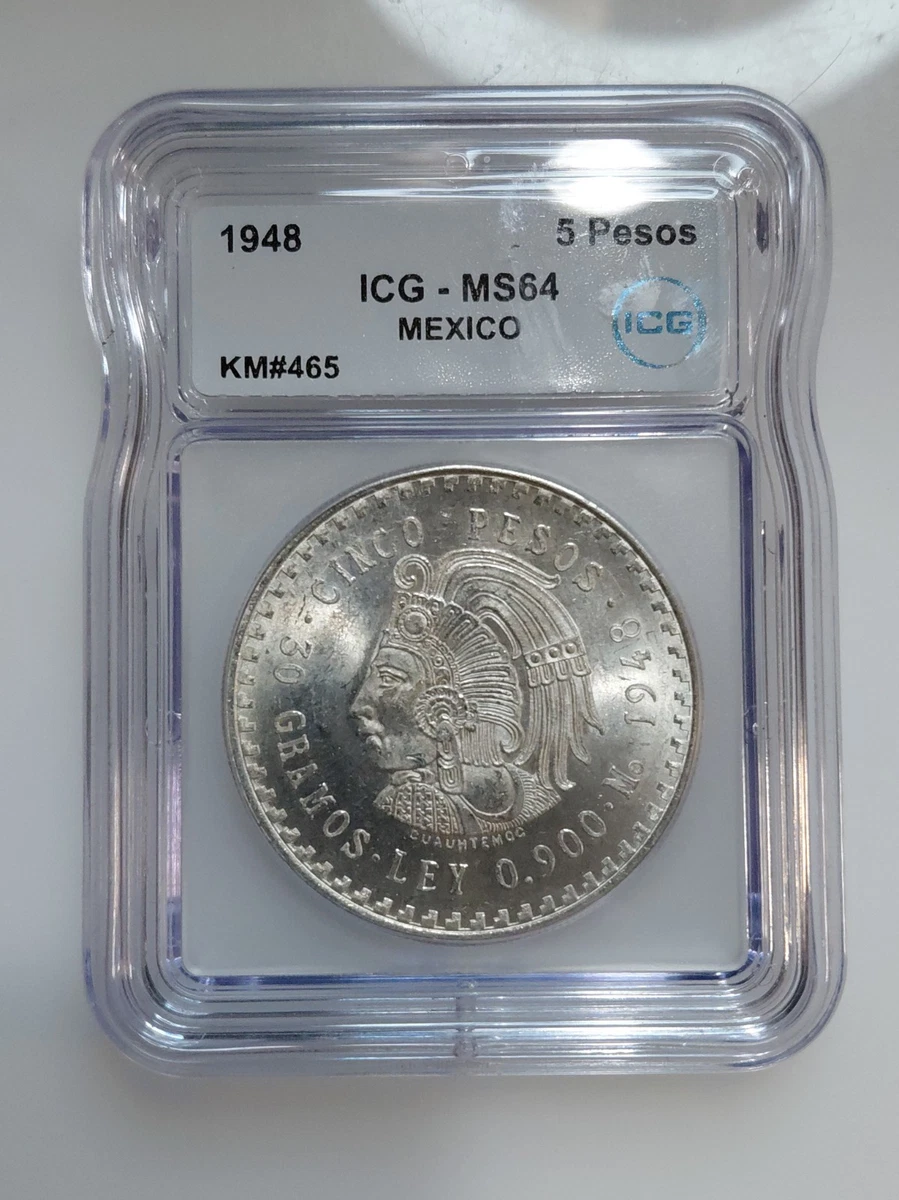 Circulated 5 Pesos 1948 Year Mexican Coins (1905-Now) for sale | eBay