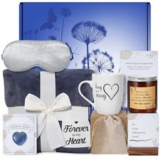 Condolences Gift Basket for Loss, Sympathy Gift Baskets, Bereavement Dark Grey