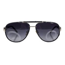 Montblanc MB367S Mens Black Pilot Sunglasses