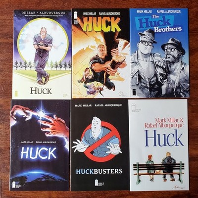 Huck 1-6 Mark Millar 2015 Image Comics 1 2 3 4 5 6 COMPLETE MOVIE COVERS SET