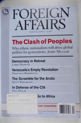 Foreign Affairs The Clash of Peoples March April 2008 H-29199