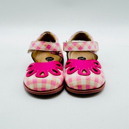 Livie & Luca Shoes Girls 6C Pink White Gingham Matilda Jane Slip On Ballet Flats - Picture 4 of 12