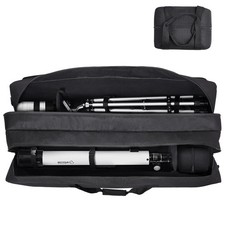 Telescope Case, 41", Telescope Large Storage Bag with Fixed Buckles, Multi-Pocke
