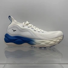 Brand New Men’s Mizuno Wave Neo Ultra Running White Blue 411365.0190 Size 9.5