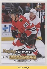 2019-20 Upper Deck UD Canvas Young Guns Aleksi Saarela #C92 READ 2y5