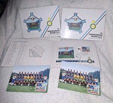 2 FOLDER: BUSTE PRIMO GIORNO INTER CAMPIONE D'ITALIA 1988-'89 + 2 CARTOLINE 