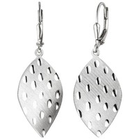 OhrhäNger 925 Sterling Silber Mattiert Ohrringe Boutons Silberohrringe