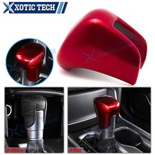 Red Gear Shift Knob Cap Molding Cover Trim For Honda Civic Crv Hrv Accord 10th