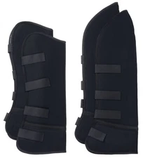 Horse Full Coverage Shipping Boots - Set of 4 - Black