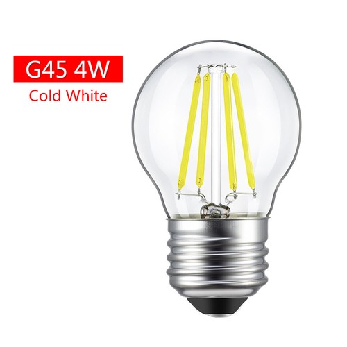 E26 110V Vintage Retro Bulb LED Light COB Edison Filament Dimmable Lamp 4W 6W - Picture 12 of 15