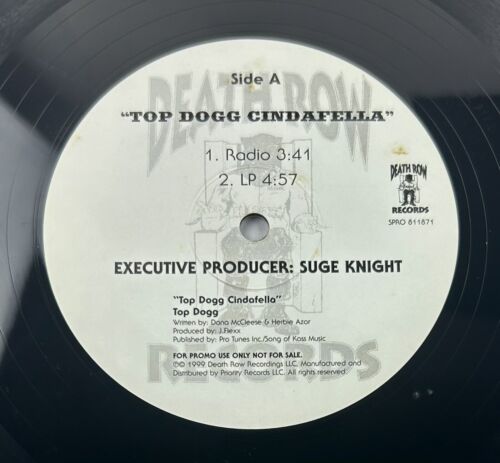 Top Dogg - Top Dogg Cindafella 1999 12” Vinyl Unplayed Promo Record NM - Picture 4 of 8