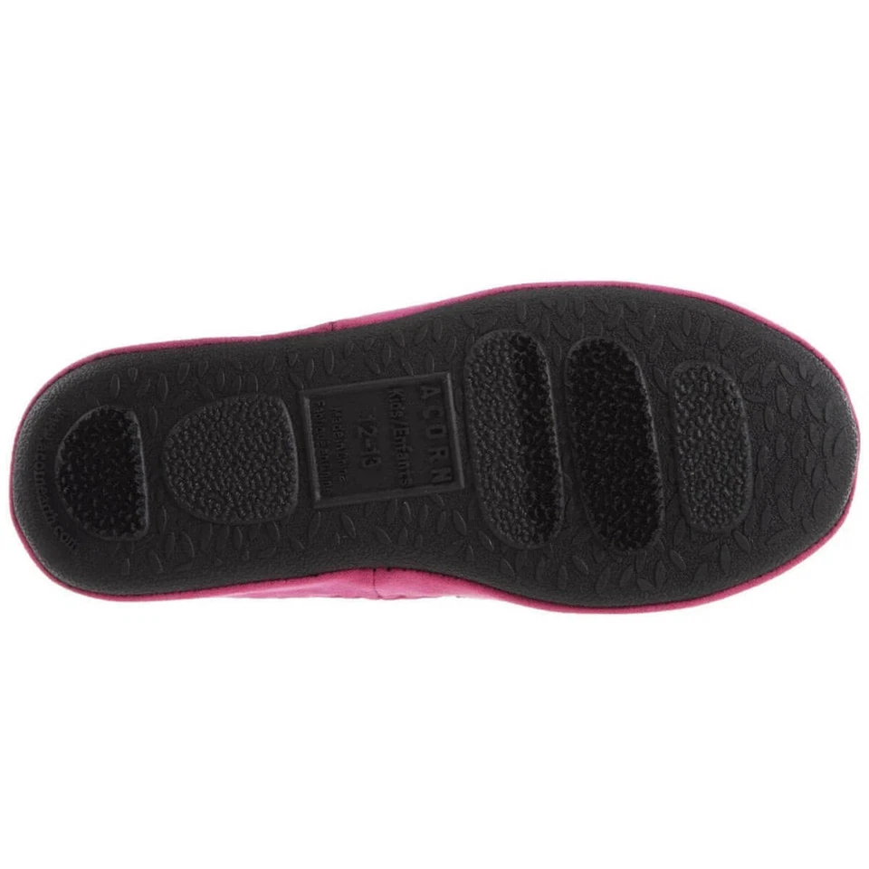 Forros de vellón Acorn Critter para niños, cerdo perla rosa - talla 8-9 A20152PPA8-9 Foto 4 de 4