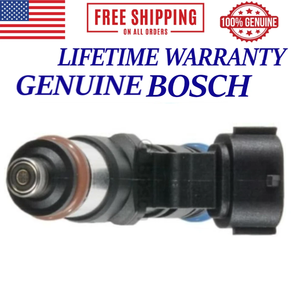 Juego de 8 inyectores de combustible originales Bosch para Nissan NV1500 2012-2019 4,0 L V6 Foto 4 de 4