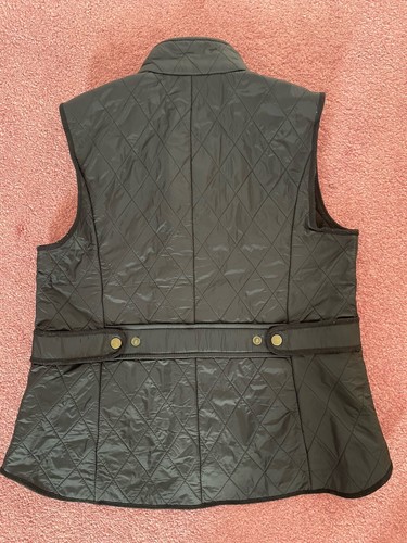 Talbots Quilted Best Sz Sm Black - Picture 2 of 3