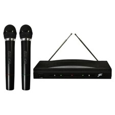 Nippon Gw3002 Studio Z Wireless Receiver Dual Microphone System