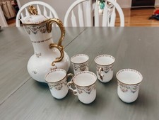 Vintage Limoges France 6 Piece Tea Set