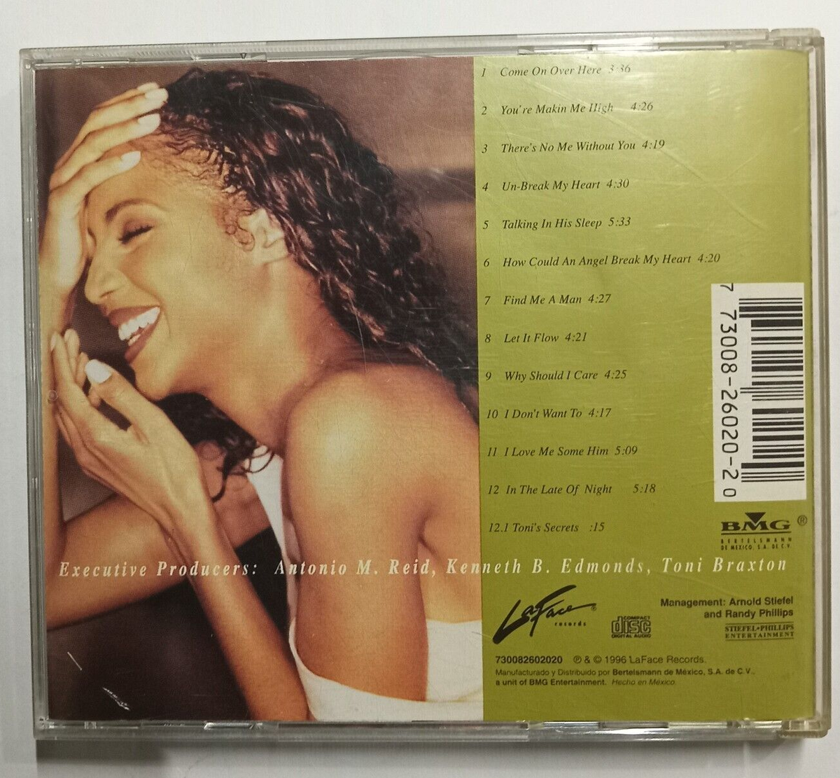 TONI BRAXTON - SECRETS - 1996 MEXICAN CD ALBUM, R&B | eBay