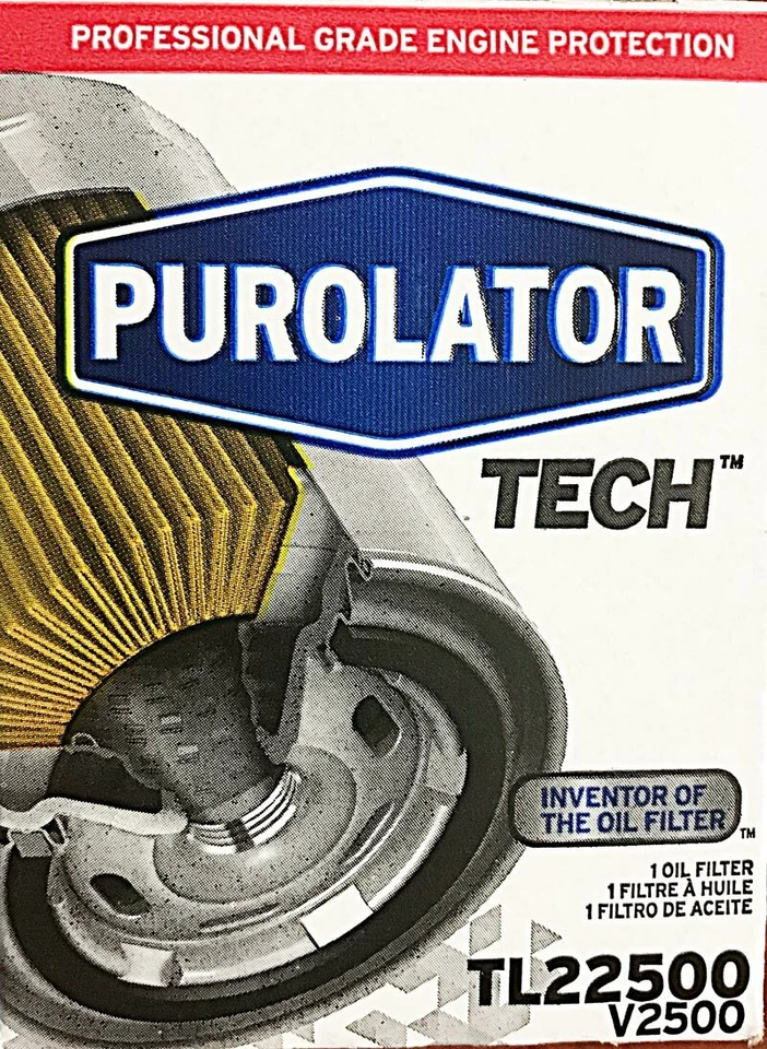 FILTRO DE ACEITE PUROLATOR TECH TL22500 - CAJA DE 12 - MÁS DE 1800 VEHÍCULOS Foto 4 de 4