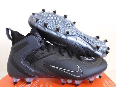NIKE ALPHA HUARACHE 8 ELITE LAX ''LACROSSE'' BLACK-GREY SZ 13 [CW4440-011]