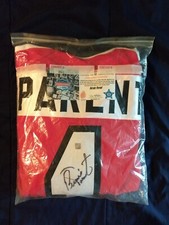New Mitchell & Ness Vintage Hockey Autographed Bernie Parent Philadelphia Flyers