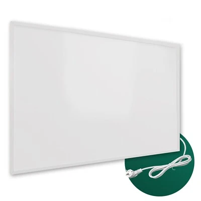 ECOWELLE Wand Infrarotheizung Classic weiß 300-1400Watt - optional mit Thermostat