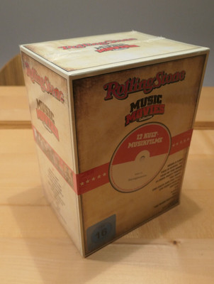 Rolling Stone Music Movies Collection Gesamtedition 12 DVD Ray; Once; Control