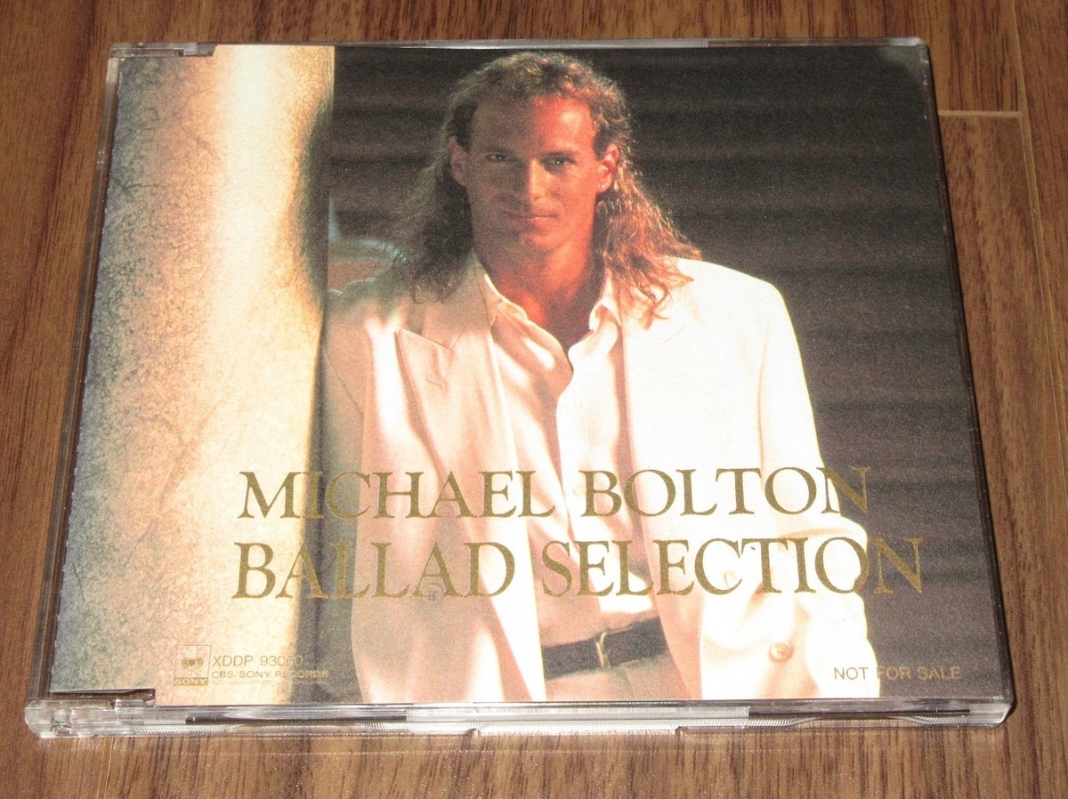$0 ship! MICHAEL BOLTON Japan PROMO ONLY 8 track CD Ballad