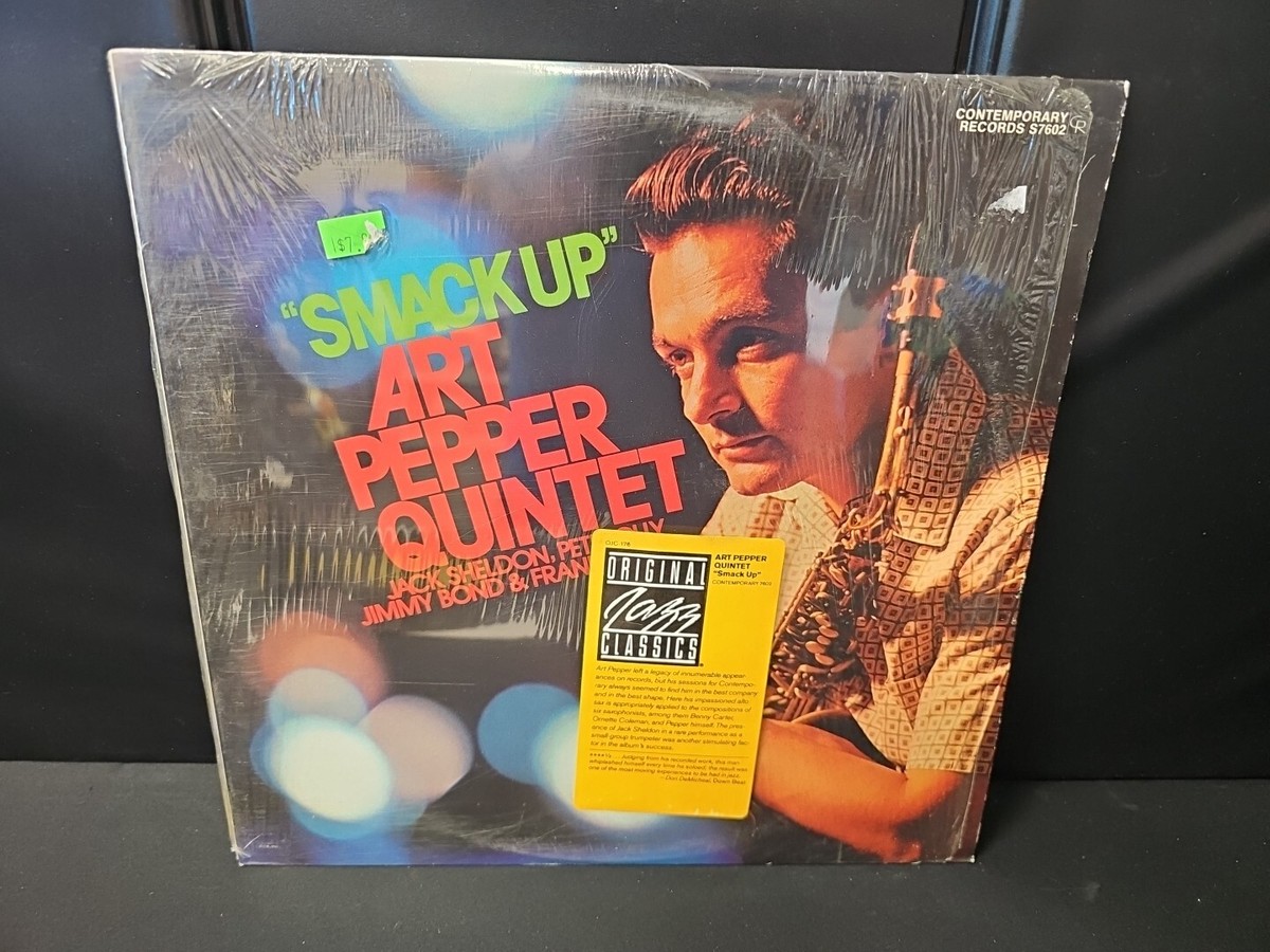 米LP Art Pepper Smack Up S7602 CONTEMPORARY /00260 Art Pepper Quintet - Smack Up Contemporary Records LP S7602