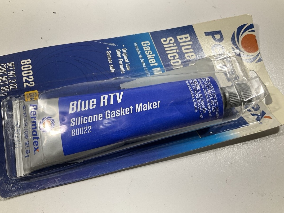 Permatex 80022 BLUE RTV Sensor-Safe Silicone Gasket Maker Sealer