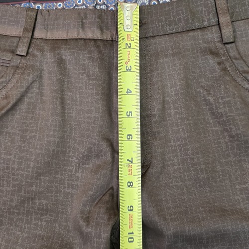 Barabas Italien Handgefertigte Männer 36 Kaffee Alligator Hautmuster Tapered Arbeitshose - Bild 7 von 17