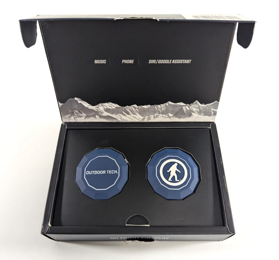 Casco inalámbrico universal para exteriores Tech Chips 3.0 audio azul marino Foto 3 de 4