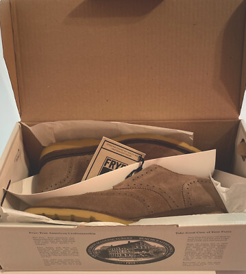 NEW! FRYE Jim Wedge Wingtip Men display picture 3