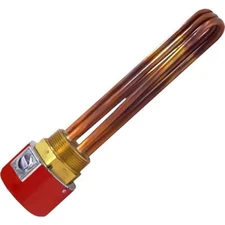 NEW! Screw Plug Immersion Heater, 2-1/2"NPT, 9000W, 600V, 30-3/8"L!!