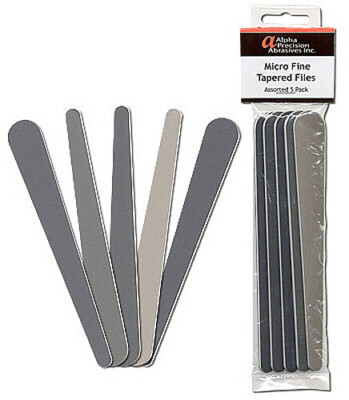 Flex-I-File Micro Fine Tapered Sanding Files - Hobby and Model Sanding Tool
