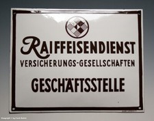 - RAIFFEISENDIENST VERSICHERUNGS-GESELLSCHAFTEN GESCHÄFTSSTELLE - um 1950