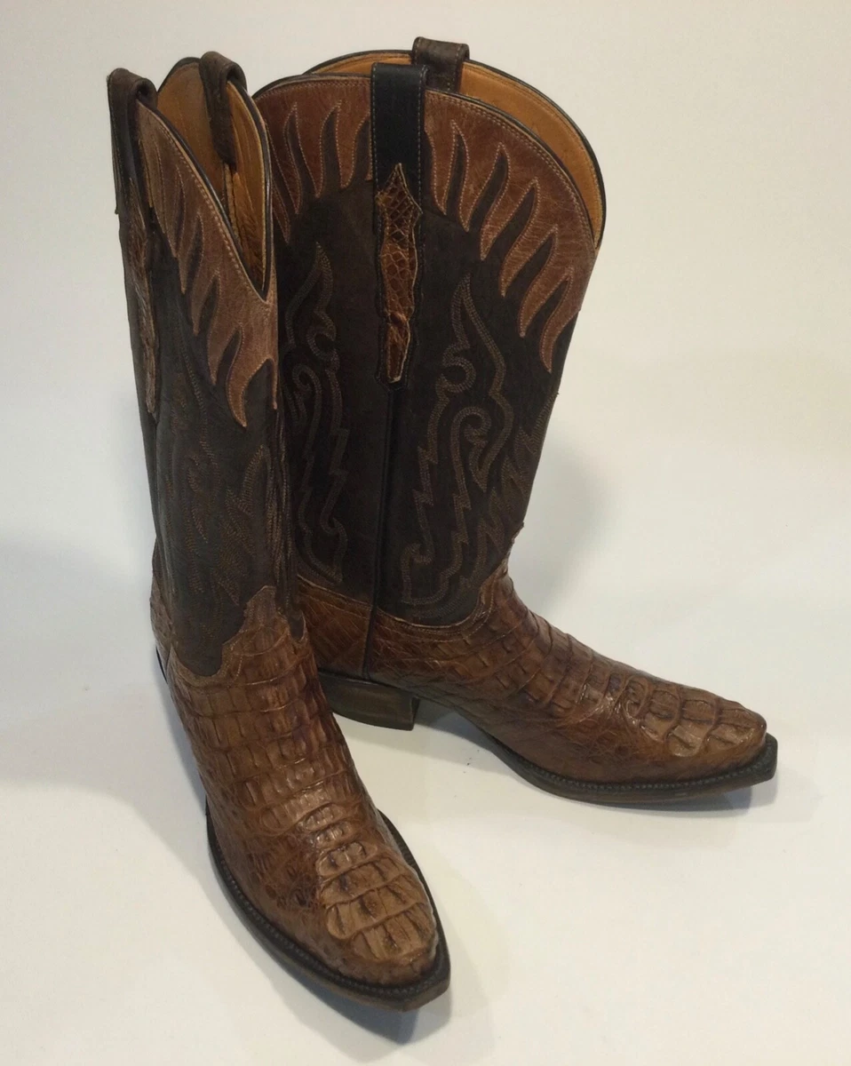 Boots lucchese cocodrilo sale