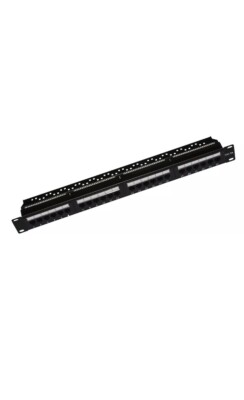 24 PORT CAT5E PANEL PATCH FOR 19'' CAT5 RJ45 UTP 8 LINK CATEGORY RACK LKP5E24U